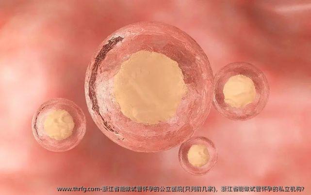 浙江省能做试管怀孕的公立医院(只列前几家)，浙江省能做试管怀孕的私立机构？